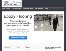 Tablet Screenshot of epoxyflooringnewjersey.com